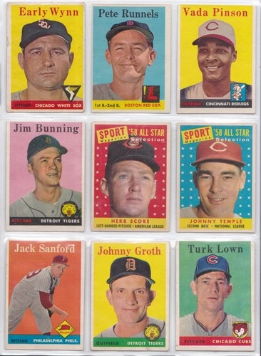 1958 Topps Baseball. Your Choice.