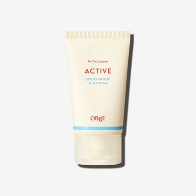 OBgE Active Sweat-Proof Sun Cream 50ml SPF50+ PA++++ K-Beauty