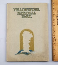 Vintage 1926 Union Pacific RR Yellowstone National Park Travel Booklet