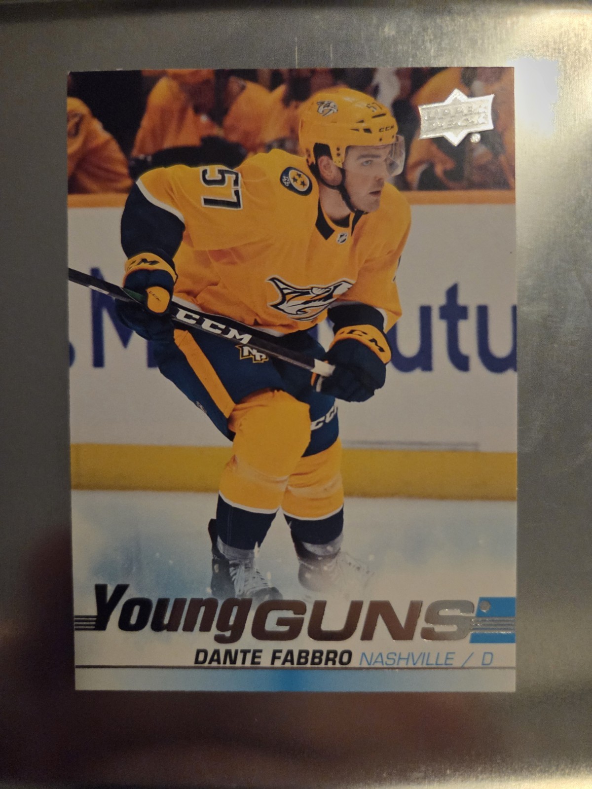 2019-20 Upper Deck UD Young Guns YG Dante Fabbro Rookie Card RC #229 Predators