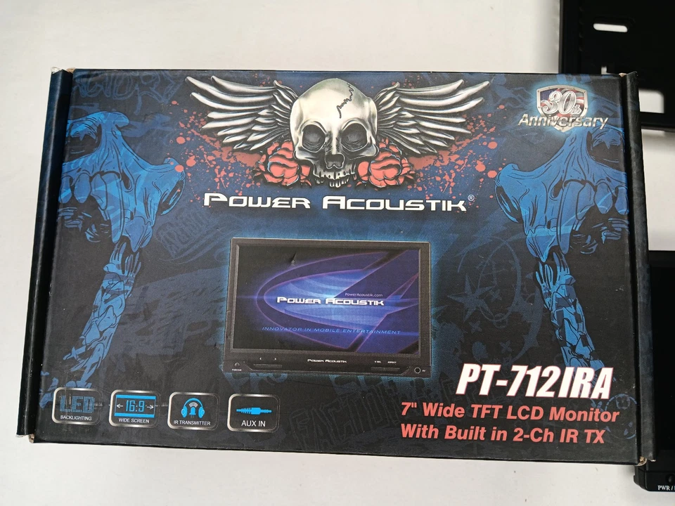 Power Acoustik PT-712IRA 7" LCD Monitor - Image 2 of 4