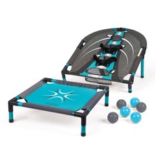 Spring Fling Bounce Game - Black/Blue PVC, 6 Balls, 20in