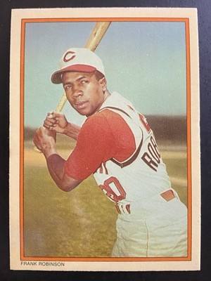 Frank Robinson 1985 Topps Circle K All Time Home Run Kings Cincinnati Reds #4