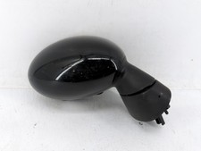 2006 Mini Cooper Driver Left Side View Power Door Mirror Black NL05A