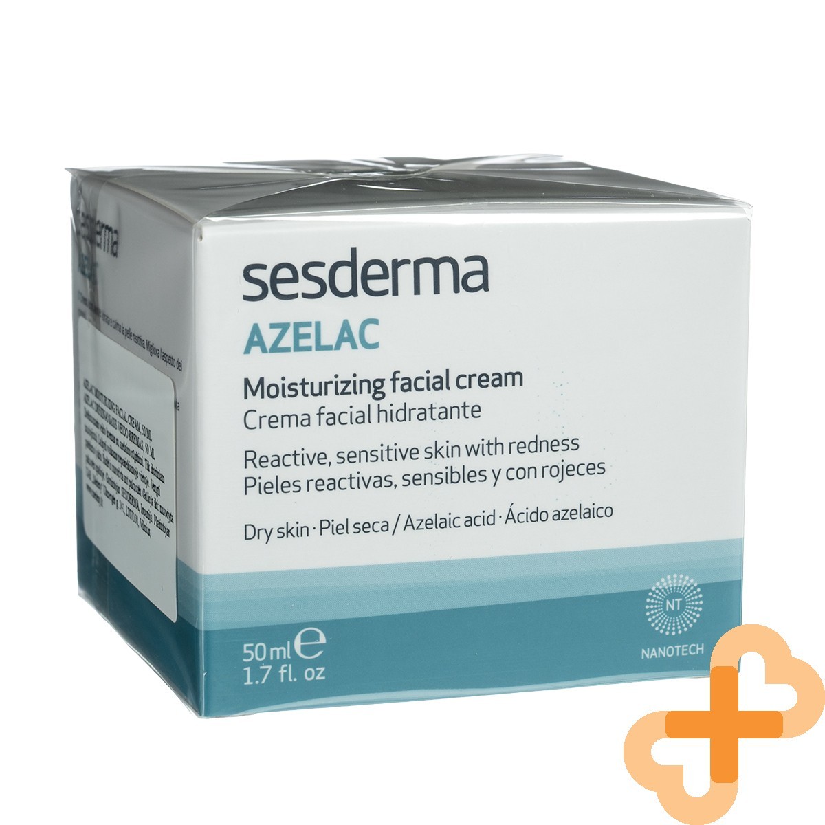 SESDERMA AZELAC Hydrating Moisturizing Anti Redness Cream 50ml Acne Prone Skin