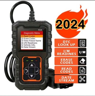 Auto Profi OBD2 Diagnosegerät Tool Auto KFZ Scanner Fehlerauslesegerät  V318