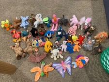 Ty Beanie Babies 39 Lot with Tags No Tags Animals Vintage Collectible McD s