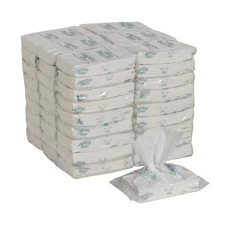 Angel Soft Pro Series Polyflex 2-Ply Facial Tissue Paper, 96 Sheets, 54-Pack Cas