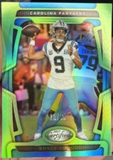 2025 Certified Football - Carolina Panthers Bryce Young Green Prizm /15