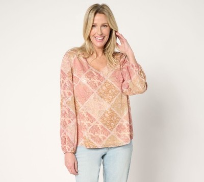 SUNNYLiFE Women's Top Plus Sz 2X Studio Park x Rosina Multi-colored A688866