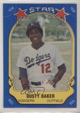 1981 Fleer Star Stickers Dusty Baker #62 0q3