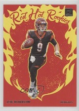 2020 Panini Donruss Red Hot Rookies Joe Burrow #RH-JB 0f5t
