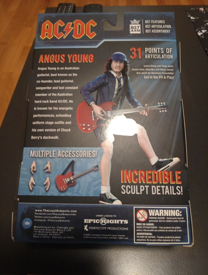 ACDC Figur Angus Young - Bild 2 von 2