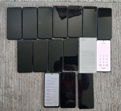 Lot 16 Motorola Moto G Play, One plus, Cricket (Mixed) Smartphone