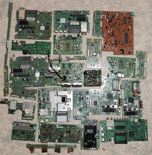 LCD LED Fernseher Platinenschrott Gold Motherboard Netzteile Schrott ca. 17,5Kg