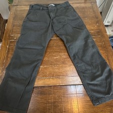 Carhartt Men's Relaxed Fit Durable Work Pants Black 32x31 Casual Style