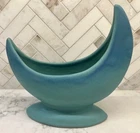 Signed Van Briggle Crescent Moon Vase