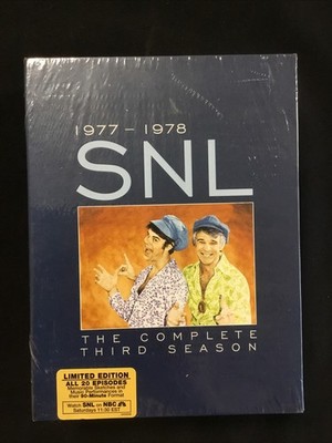 Saturday Night Live SNL : Complete Third Season 3 (DVD, 1977) NEW SEALED