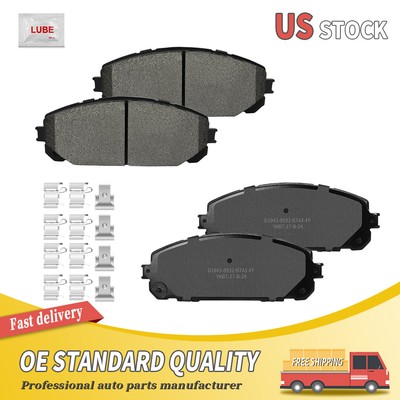Front Ceramic Brake Pad For 2014-2023 Cherokee With Dual Piston Front Caliper