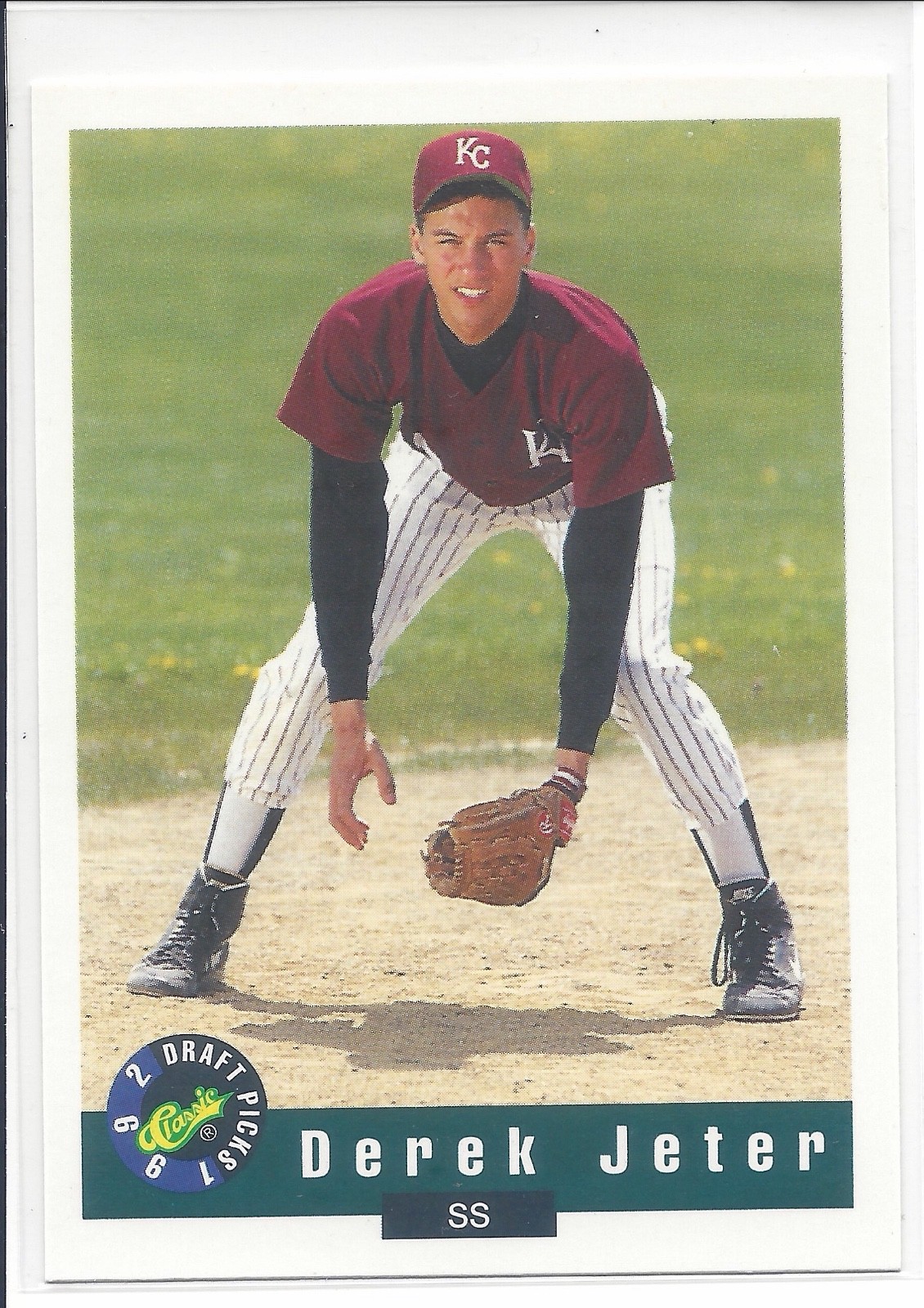 1992 Classic Draft Picks Derek Jeter #6 NEW YORK YANKEES MLB HOF