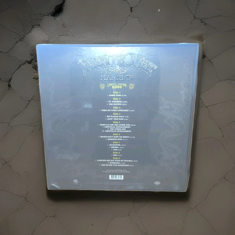 Grateful Dead - Fillmore West 1969 (RSD Exclusive 5LP Box Set) - Image 2 of 2