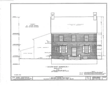 Seven Star Tavern,Woodstown,Salem County,NJ,New Jersey,HABS,Building Survey,21