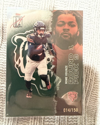 Topps 2025 Signature Class Rome Odunze Chicago Bears RC #10 14/150