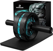 Ab Roller Wheel, Abs  Core Workout Equipment for Home Gym with Knee Pad Accesso