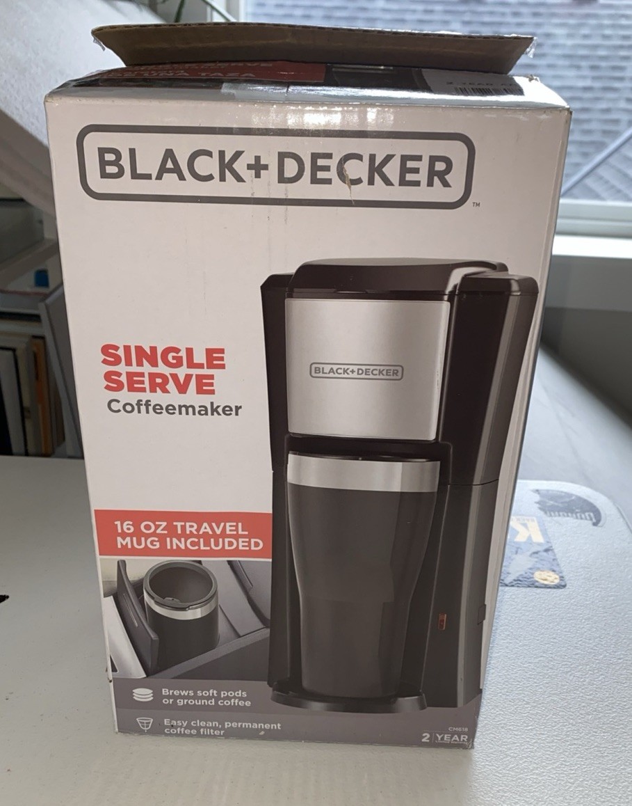 Cm618 W/ Travel Mug - Black