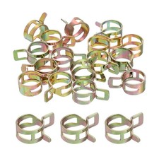 MECCANIXITY ID 15.5mm 5/8inch Fuel Line Hose Clips, Pipe Clamps, Spring Hose ...