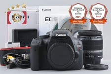 "Count 1,828" Canon EOS Kiss X4 / Rebel T2i / 550D 18.0 MP 18-55 Lens w/ Box