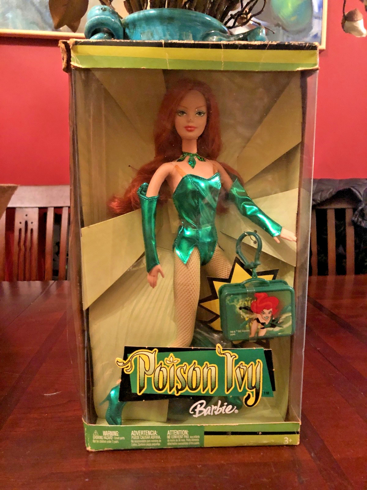 Barbie DC Comic Doll: Poison Ivy - New (Damaged Box)