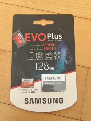 Samsung EVO Plus microSDXC 128GB MB-MC128H Class 10 neu & originalverpackt