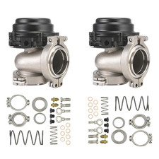 2 Set 44mm Turbo External Wastegate Mv-r V-band Flange 714psi For Turbocharger
