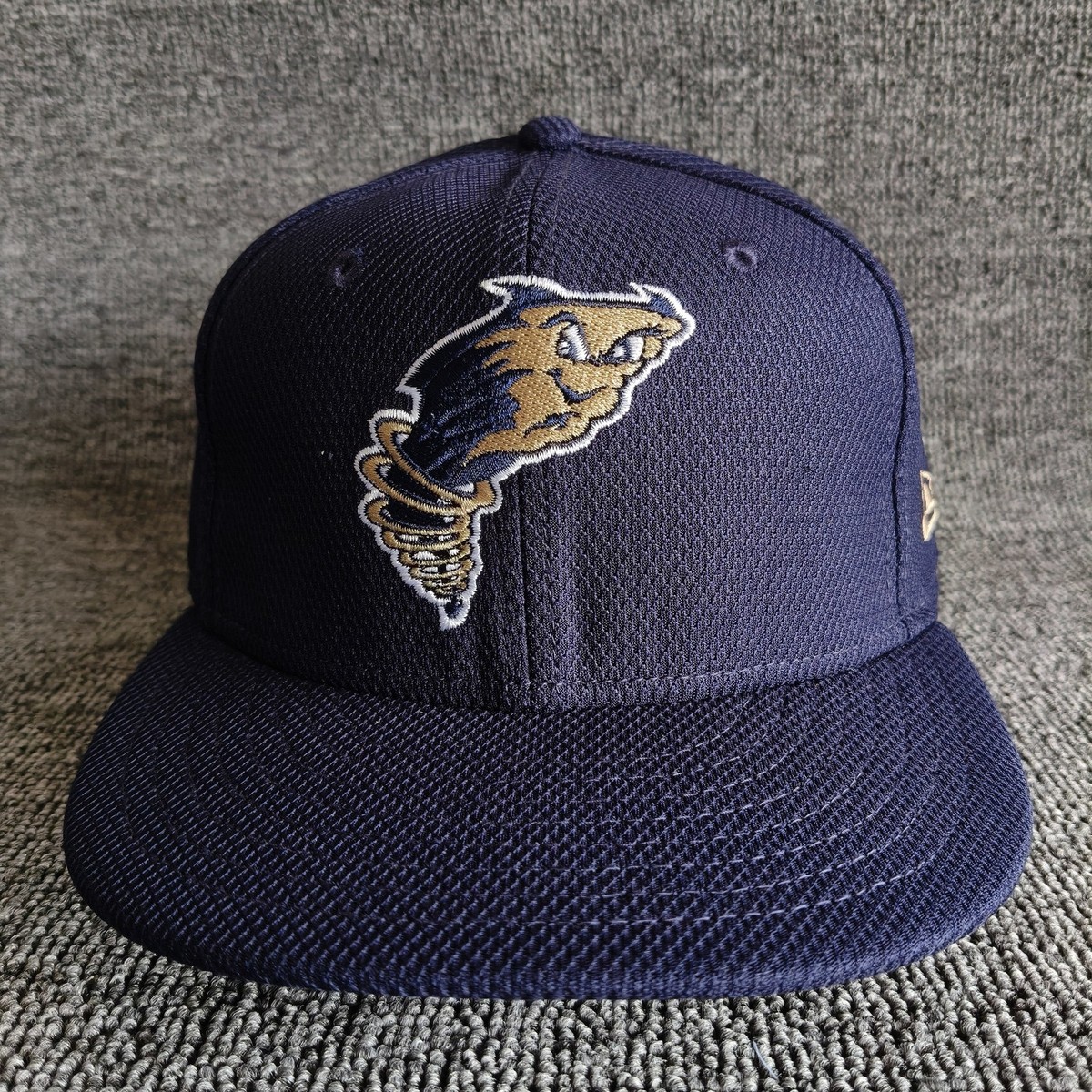 New Era Tri City ValleyCats 59FIFTY Fitted Navy Baseball Hat 6 3 4 MiLB