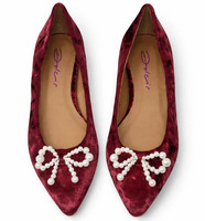Womens Flat Shoes Suede Pointed Toe Pumps Evening Shoes Size UK 4-6