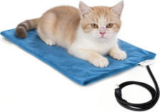 Pet Heating Pad,Cat Dog Electric Pet Heating Pad Indoor Waterproof,Auto Constant