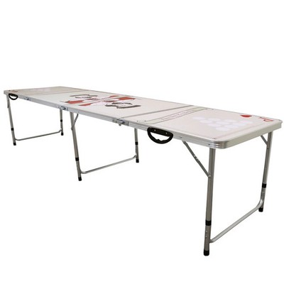 8 Fuß Bier Pong Tisch Klappbar Party Tragbar Prosecco Trinken Spiele-Profi