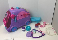 Doc McStuffins Get Better Talking Mobile Clinic Van Playset Accessories Disney