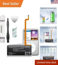 Reliable iPod Classic Battery Replacement   Certified Safe  Easy to Install