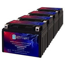 Mighty Max YTZ14S - 12V 11.2Ah 230 CCA, SLA AGM Motorcycle Battery - Pack of 4