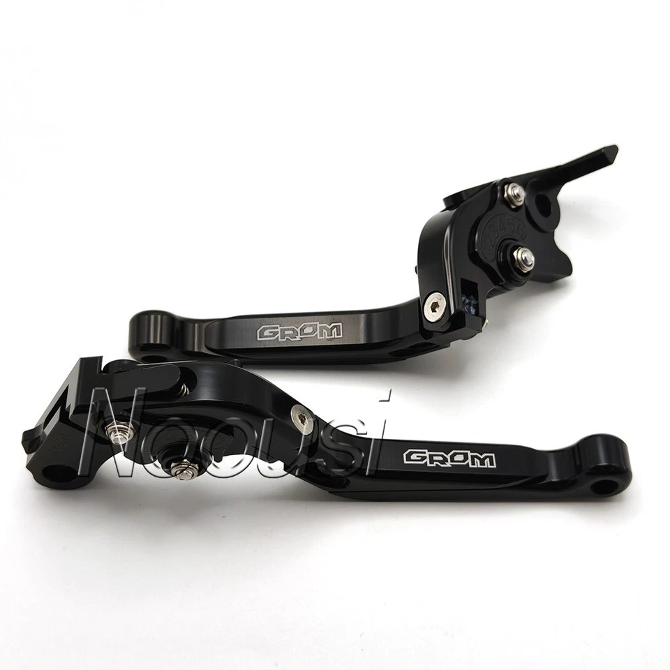 CNC Brake Clutch Levers For Honda Grom 125 2014-2025 MSX 125 Folding Extendable - Image 3 of 4