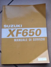 Suzuki XF650 XF 650 1997 manuale di servizio, officina, originale italiano