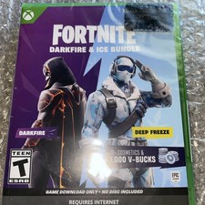 Fortnite Darkfire & Ice Bundle (Code in Box) (Xbox Series X / Xbox One) NEW