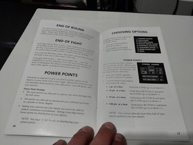 Prize Fighter Sega CD Instruction Manual Only,  No Game Or Box