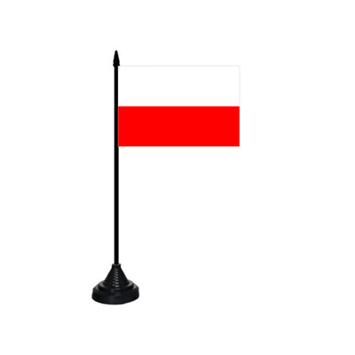 Tischflagge POLEN, Tischfahne, 10x15 cm, Polska, **VERSAND GRATIS**