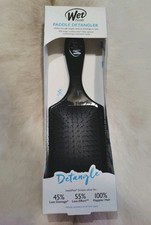Wet Brush Paddle Detangler Ultrasoft IntelliFlex Bristles Black, 1 Count