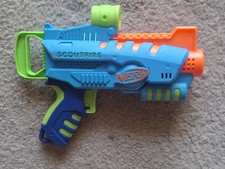 NERF Junior Scoutfire Spring Powered Foam Dart Pistol Blaster Gun