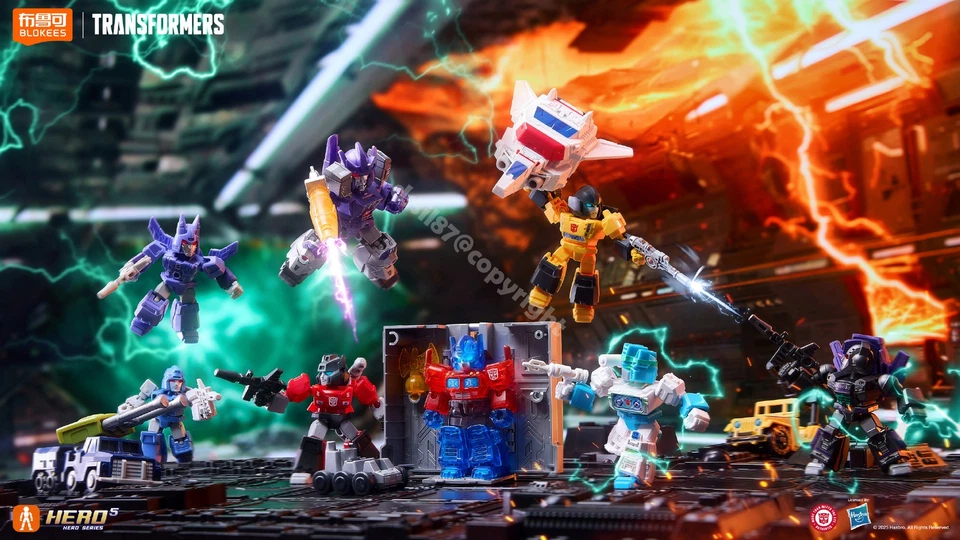 Blokees Transformers Defender Versión 05 Caja Ciega Conjunto Modelo Kits Figura@ Foto 3 de 4