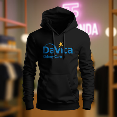 davita Kidney Care Logo HOODIE Funny Made In USA S-3XL